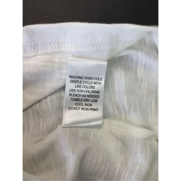 NWT Kapital K Boys White Stretch Crew Neck Short Sleeve Graphic T-Shirt Size 8 - Picture 7 of 9